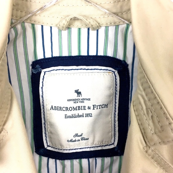 Abercrombie & Fitch Tench Style Pea Coat S - Picture 7 of 11